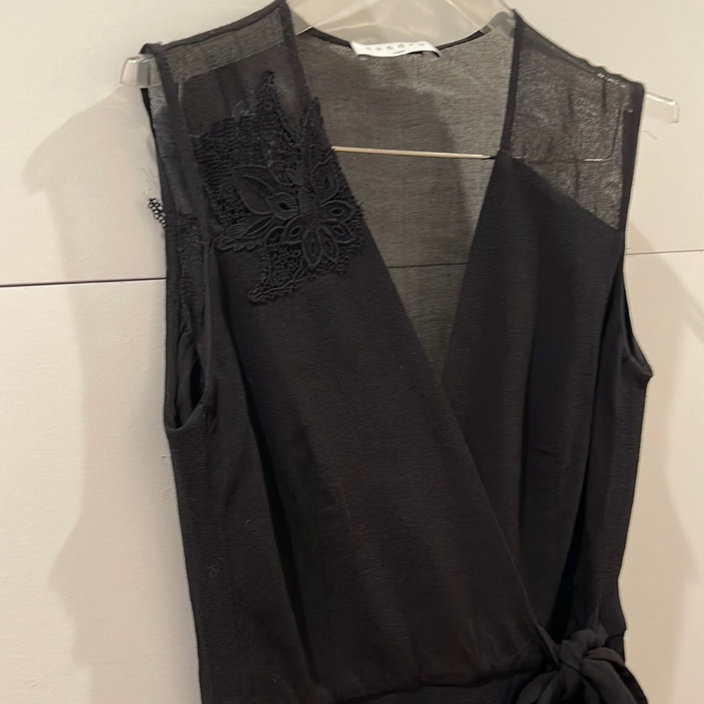 Sandro black combo short